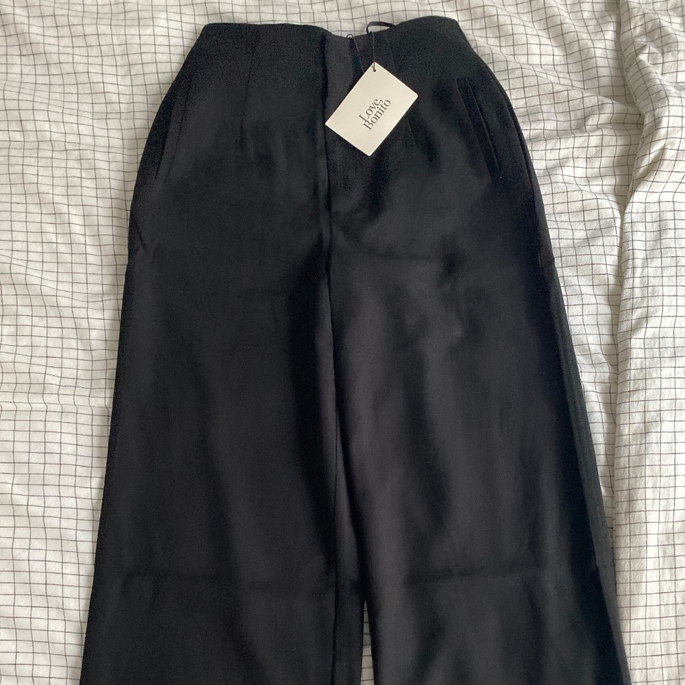 Love Bonito Vietta Textured Straight Leg Pants